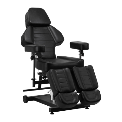 Krēsls tetovēšanai Pro Ink 601A Hydraulic Black