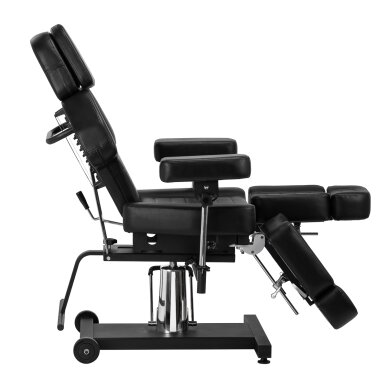 Krēsls tetovēšanai Pro Ink 601A Hydraulic Black 4