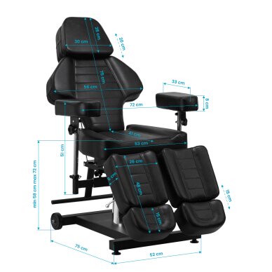 Tugitool tätoveerimiseks Pro Ink 601A Hydraulic Black 23