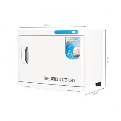Rankšluosčių šildytuvas su UV sterilizatoriumi 23L White 3