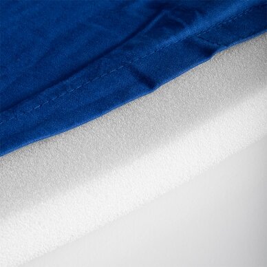 Akupresūros masažinis kilimėlis 130x43cm + Akupresūros masažinė pagalvė BLUE