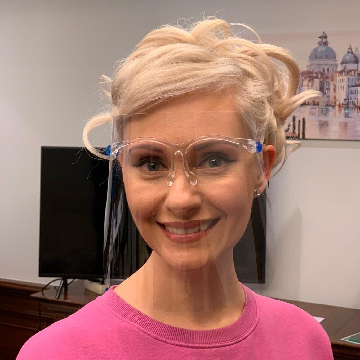 Aizsargājošs sejas vairogs SUPER LIGHT (briļļu rāmji + aizsargājošs vairogs) (10 gab.) 8 Aizsargājošs sejas vairogs SUPER LIGHT (briļļu rāmji + aizsargājošs vairogs) (10 gab.) 8