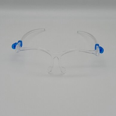 Gesichtsschutzschild SUPER LIGHT COVID STOP (Brillengestell + Schutzschild) (1 Stück) 5
