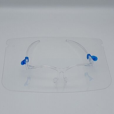 Gesichtsschutzschild SUPER LIGHT COVID STOP (Brillengestell + Schutzschild) (1 Stück) 7