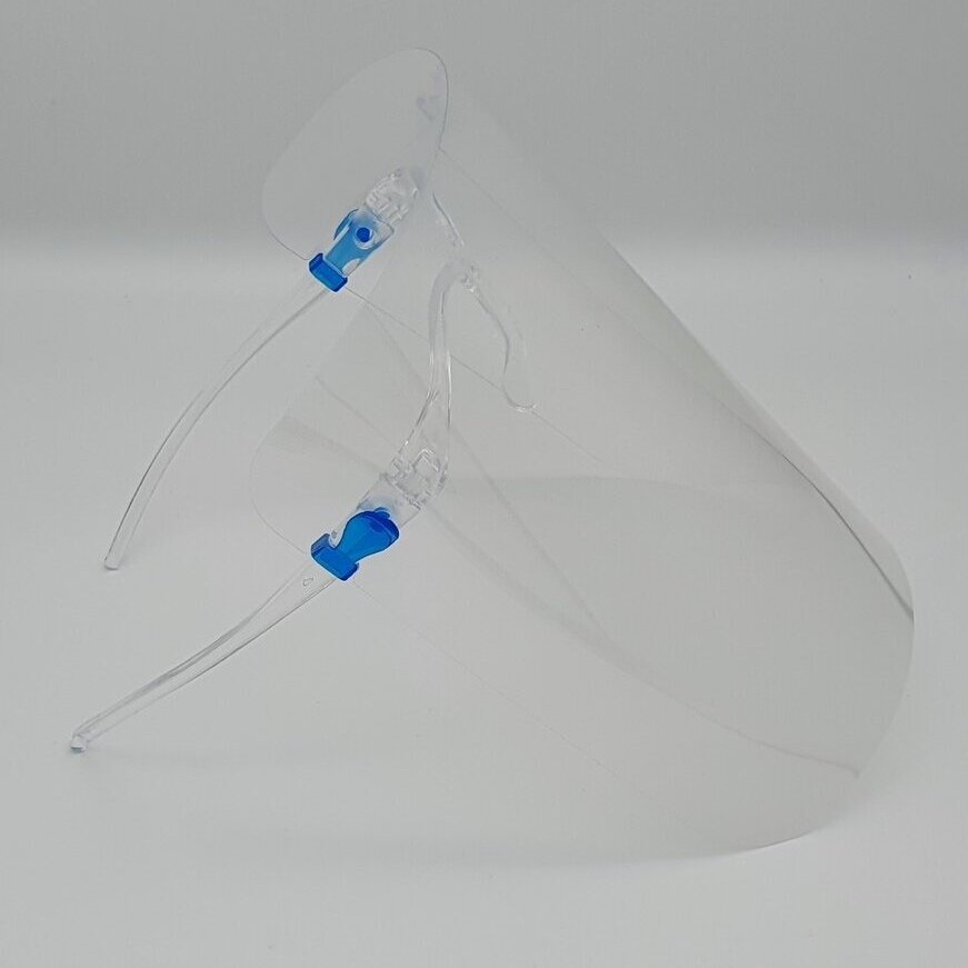 Apsauginis veido skydelis SUPER LIGHT COVID STOP (akinių rėmeliai + apsauginis skydelis) (1 vnt.) 2