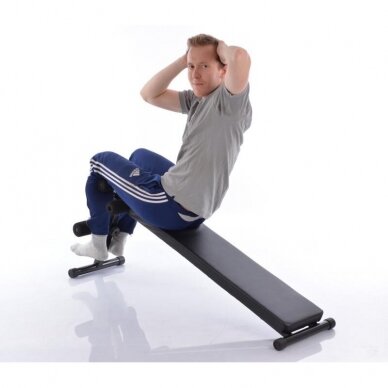 Atsilenkimų suoliukas pilvo raumenims treniruoti 7