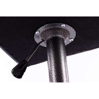 Krzesło barowe PROVANCE ECO LEATHER CHROME BLACK 3 Krzesło barowe PROVANCE ECO LEATHER CHROME BLACK 3