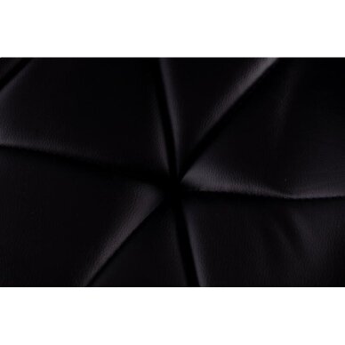 Baro kėdė STYLE ECO LEATHER CHROME BLACK 4