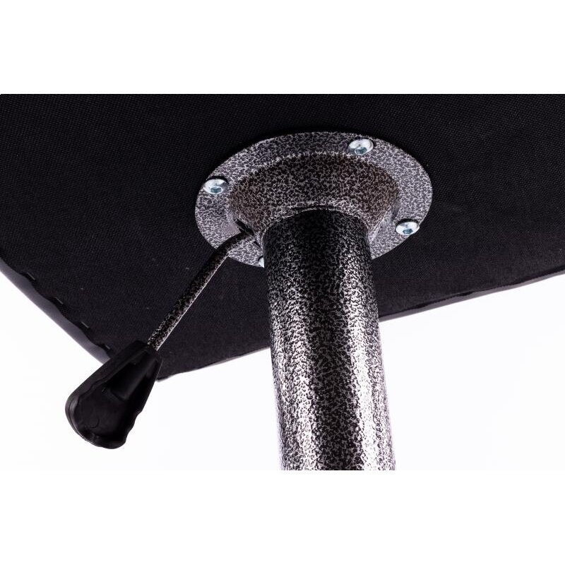 Krzesło barowe PROVANCE ECO LEATHER CHROME BLACK 3 Krzesło barowe PROVANCE ECO LEATHER CHROME BLACK 3