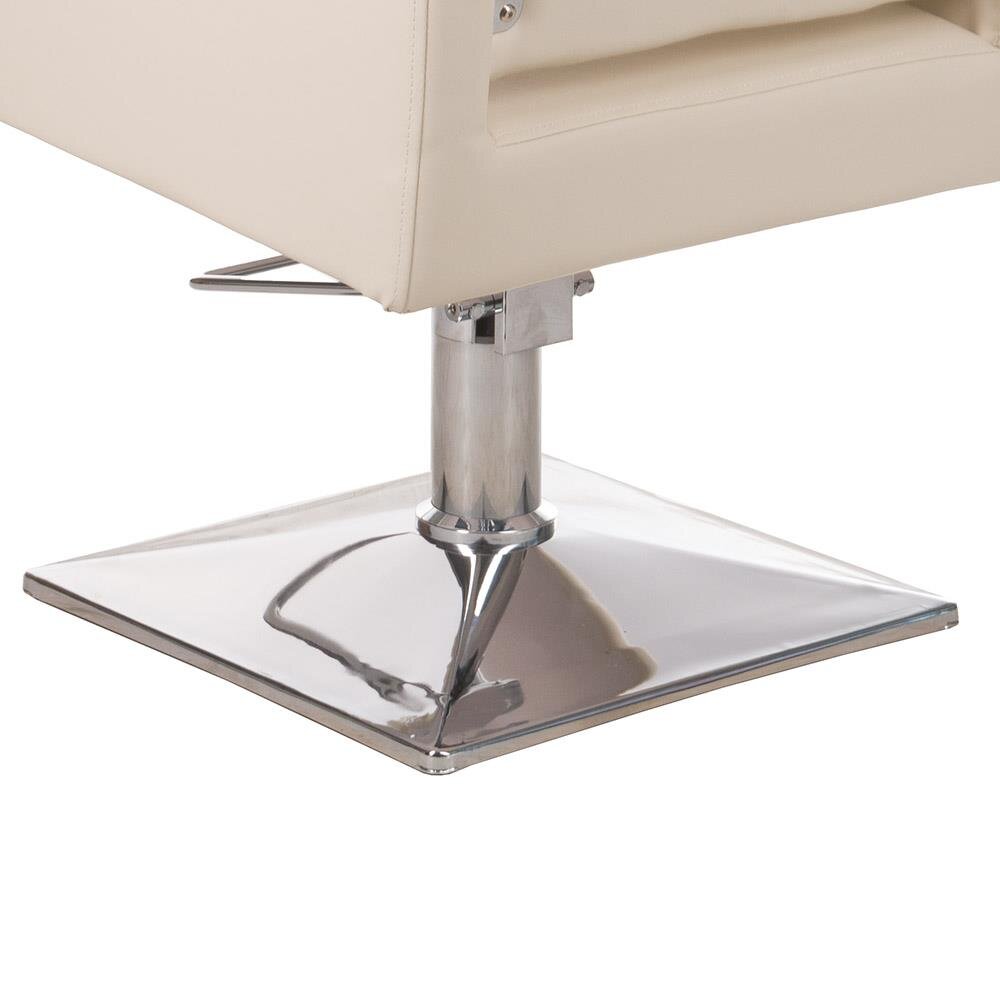 Frizieru krēsls PROFESSIONAL HAIRDRESSING CHAIR MILO ANKARA CREAM 4 Frizieru krēsls PROFESSIONAL HAIRDRESSING CHAIR MILO ANKARA CREAM 4