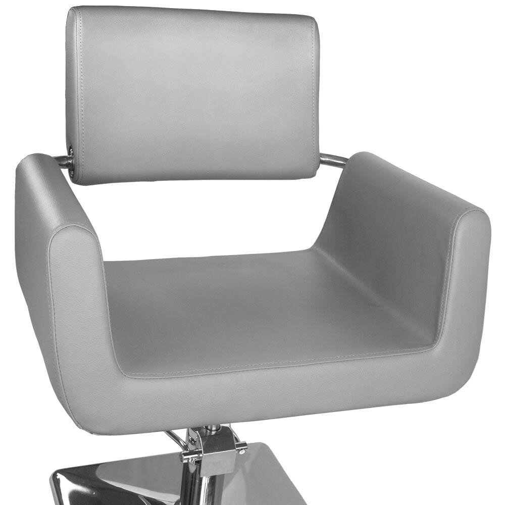 Kirpyklos kėdė PROFESSIONAL HAIRDRESSING CHAIR VITO LIGHT GRAY 2