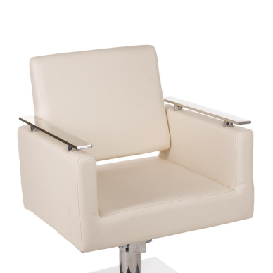 Friseurstuhl PROFESSIONAL HAIRDRESSING CHAIR MILO ANKARA CREAM 1