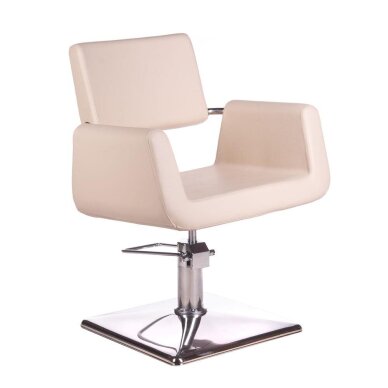 Kampaamotuoli PROFESSIONAL HAIRDRESSING CHAIR VITO II HELSINKI CREAM Kampaamotuoli PROFESSIONAL HAIRDRESSING CHAIR VITO II HELSINKI CREAM