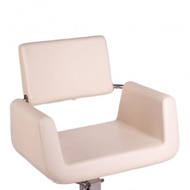 Frizieru krēsls PROFESSIONAL HAIRDRESSING CHAIR VITO II HELSINKI CREAM 1