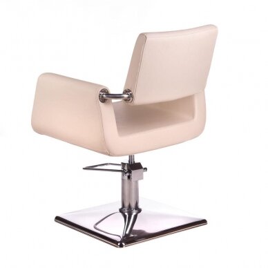 Frizieru krēsls PROFESSIONAL HAIRDRESSING CHAIR VITO II HELSINKI CREAM 2