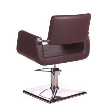 Fotel fryzjerski PROFESSIONAL HAIRDRESSING CHAIR VITO II HELSINKI BROWN 2