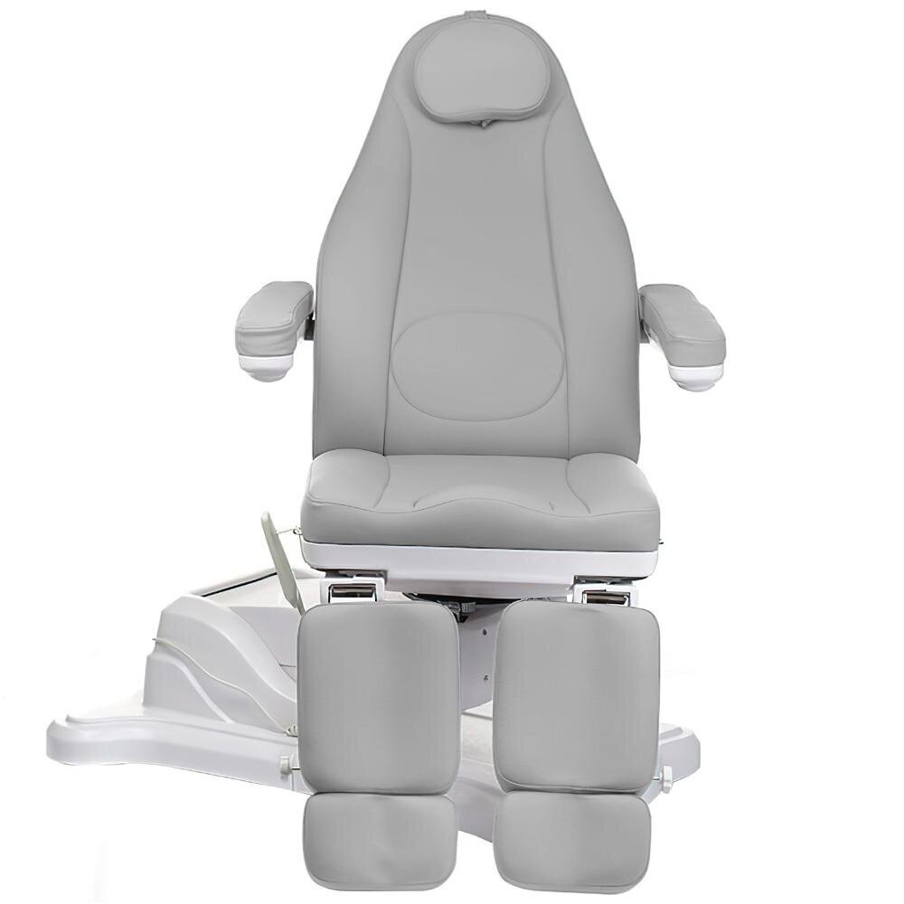 Fotel kosmetyczny elektryczny Mazaro BR-6672C jasnoszary 1 Fotel kosmetyczny elektryczny Mazaro BR-6672C jasnoszary 1