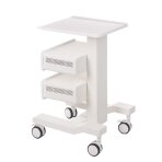 Косметическая тележка - стол для оборудования BR-1889 White