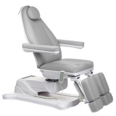Elektrinis kosmetologinis krėslas Mazaro BR-6672C light grey