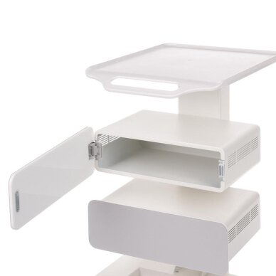 Kosmetikwagen - Gerätetisch BR-1889 White 2