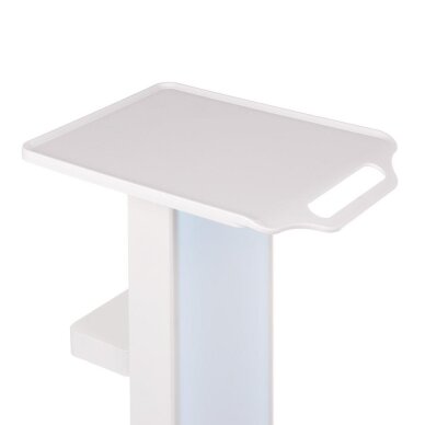 Kosmetologinis vežimėlis - staliukas įrangai BR-2211A White 2 Kosmetologinis vežimėlis - staliukas įrangai BR-2211A White 2