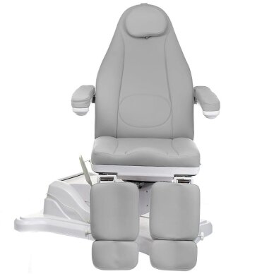 Fotel kosmetyczny elektryczny Mazaro BR-6672C jasnoszary 1 Fotel kosmetyczny elektryczny Mazaro BR-6672C jasnoszary 1