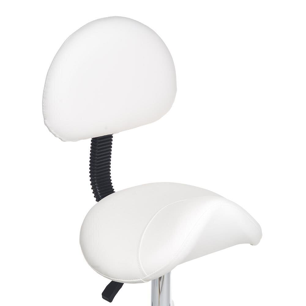 Beautician stool BY-8373 White 2 Beautician stool BY-8373 White 2