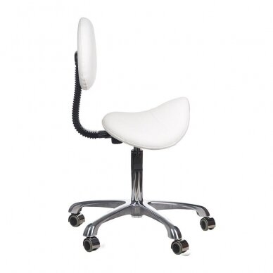 Beautician stool BY-8373 White 3