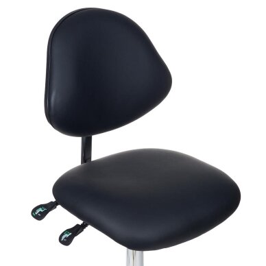 Beautician stool BY-8377 Black 2 Beautician stool BY-8377 Black 2