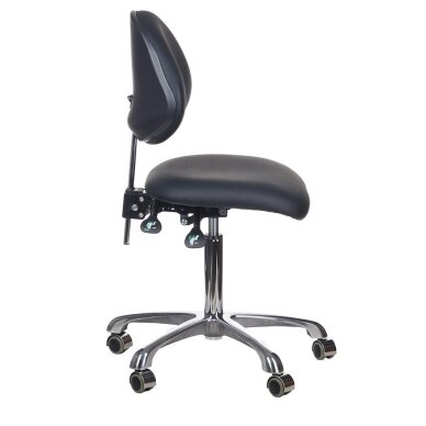 Beautician stool BY-8377 Black 3 Beautician stool BY-8377 Black 3