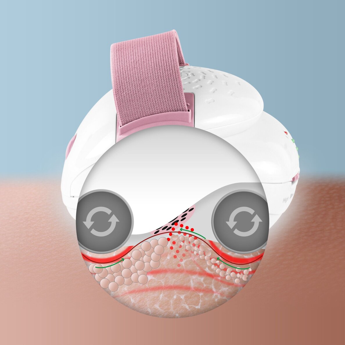 Celulīta masāžas ierīce Lanaform Skin Mass 6 Celulīta masāžas ierīce Lanaform Skin Mass 6