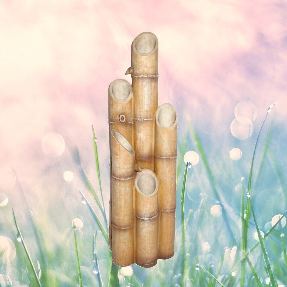 Fontanna wewnętrzna/zewnętrzna z oświetleniem LED BAMBOO 94cm Fontanna wewnętrzna/zewnętrzna z oświetleniem LED BAMBOO 94cm