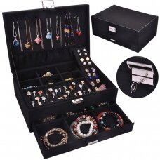 Juvelierizstrādājumu kastīte Compact Box, Black