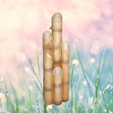 Fontanna wewnętrzna/zewnętrzna z oświetleniem LED BAMBOO 94cm Fontanna wewnętrzna/zewnętrzna z oświetleniem LED BAMBOO 94cm