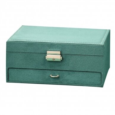 Juvelierizstrādājumu kastīte Compact Box, Green 1