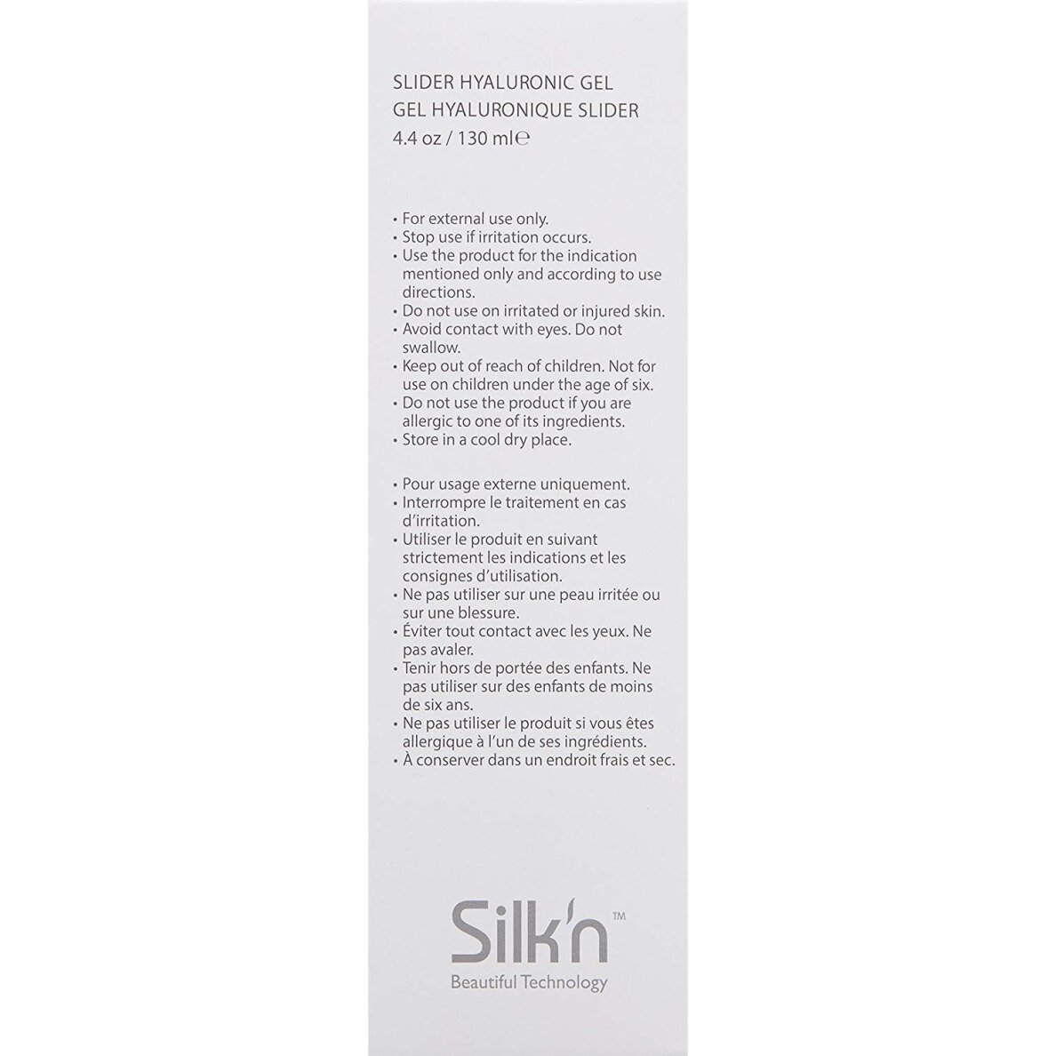 Niisutav geel Silk'n Slider Hyaluronic Gel (130ml) 3 Niisutav geel Silk'n Slider Hyaluronic Gel (130ml) 3