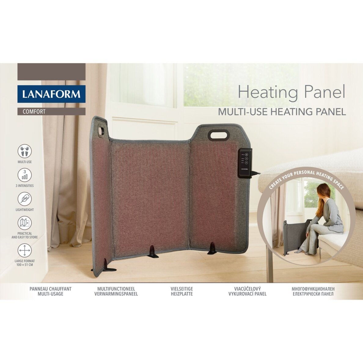 Электрическая многофункциональная панель Lanaform Heating Panel 6