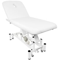 Electric massage table AZZURRO MASSAGE BED 1 MOTOR WHITE Electric massage table AZZURRO MASSAGE BED 1 MOTOR WHITE