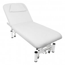 Elektrinis masažo stalas AZZURRO MASSAGE BED 1 MOTOR WHITE