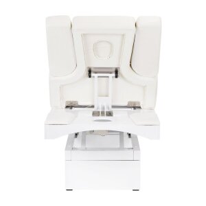 Elektriskais masāžas galds ar apgaismojumu AZZURRO SPA SHINY WHITE 3 Elektriskais masāžas galds ar apgaismojumu AZZURRO SPA SHINY WHITE 3