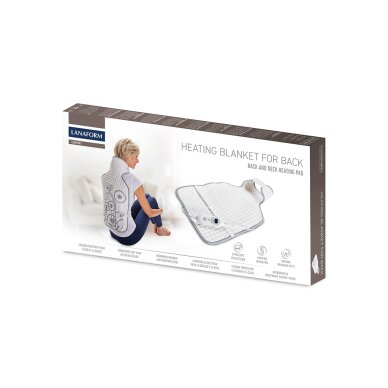 Elektriskā sega Lanaform Heating Blanket Back 8