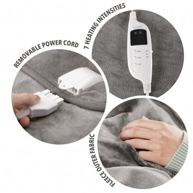 Электрическое одеяло Lanaform Overblanket 160x130cm 4