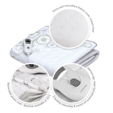 Elektriskais sildītājs - gultas pārklājs Lanaform S1 2 Elektriskais sildītājs - gultas pārklājs Lanaform S1 2