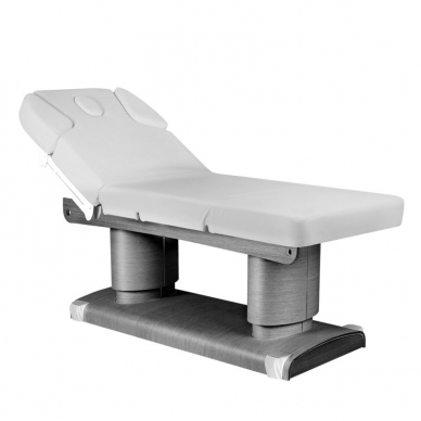 Elektryczny stół do masażu AZZURRO MASSAGE 4 MOTOR GREY HEATED