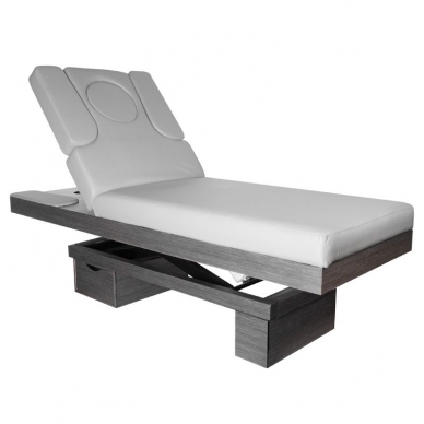 Elektriline massaažilaud AZZURRO SPA WOOD GRAY 2 MOTOR HEATED