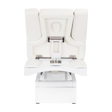 Электрический массажный стол с подсветкой AZZURRO SPA WOOD WHITE 2 MOTOR HEATED 2