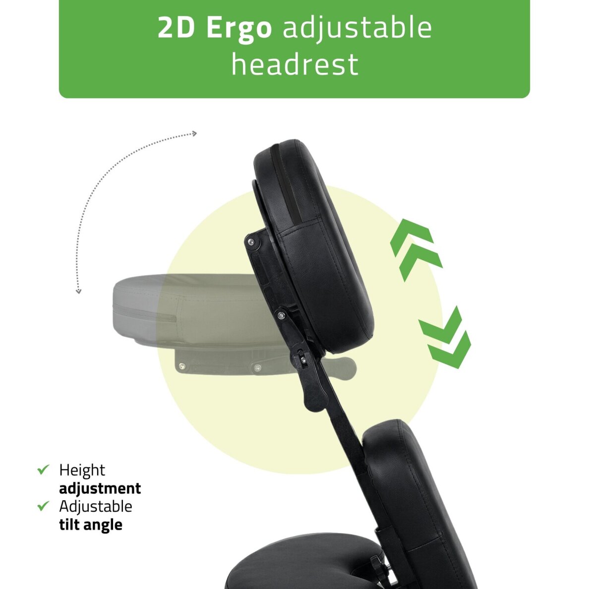 Vertikālais masāžas krēsls Flexo Comfy Base melns 4