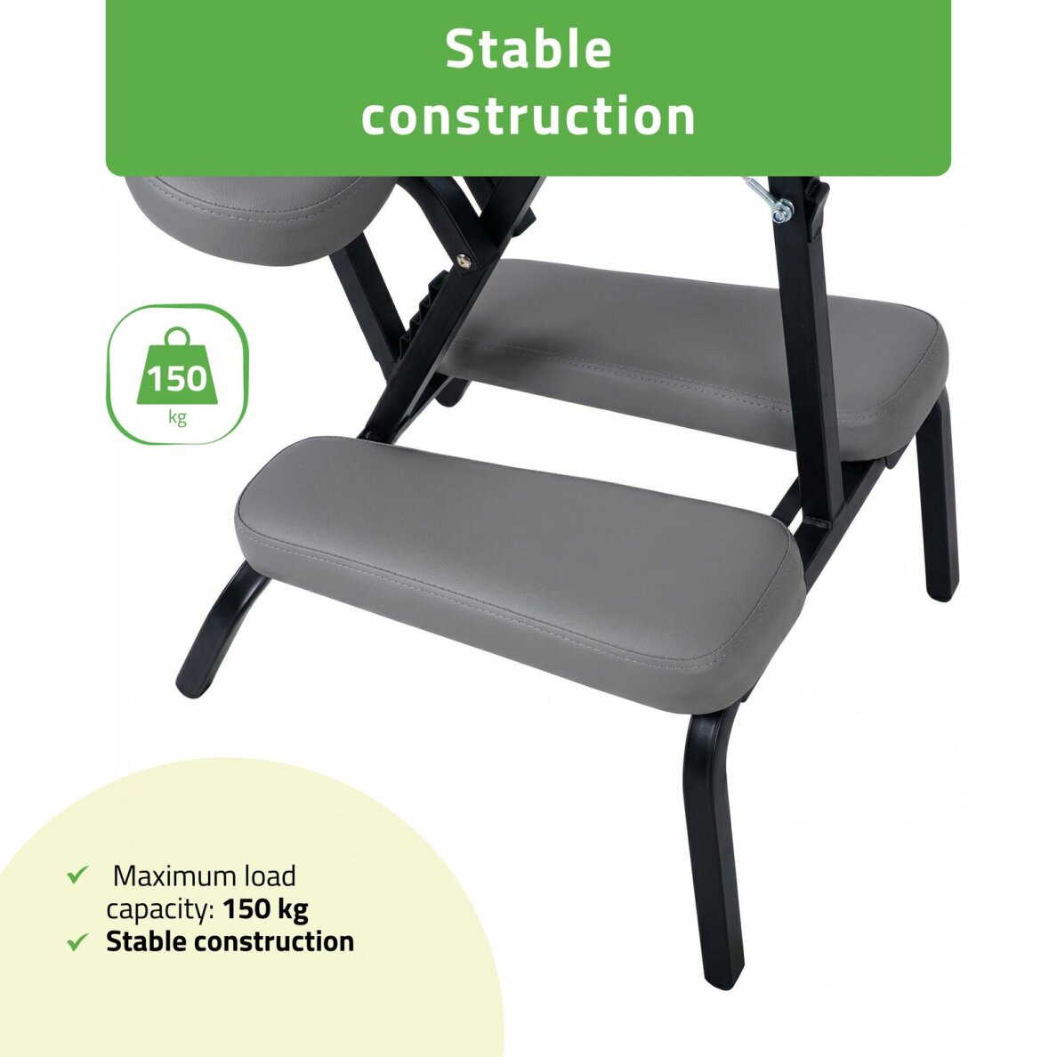 Vertikālais masāžas krēsls Flexo Comfy Base pelēks 7