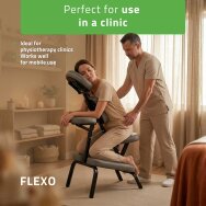 Vertikaalinen hierontatuoli Flexo Comfy Base harmaa Vertikaalinen hierontatuoli Flexo Comfy Base harmaa