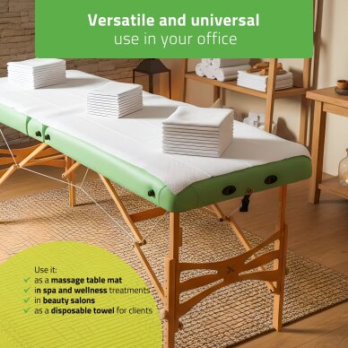 Disposable cellulose sheet 190×70cm (10 pcs.) 1 Disposable cellulose sheet 190×70cm (10 pcs.) 1